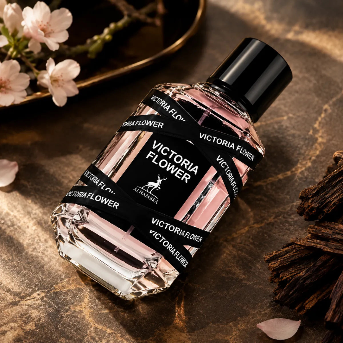 Maison Alhambra Victoria Flower Eau De Parfum 100ml for best price in Qatar, elegant fragrance with lasting scent - Perfumesouq Qatar