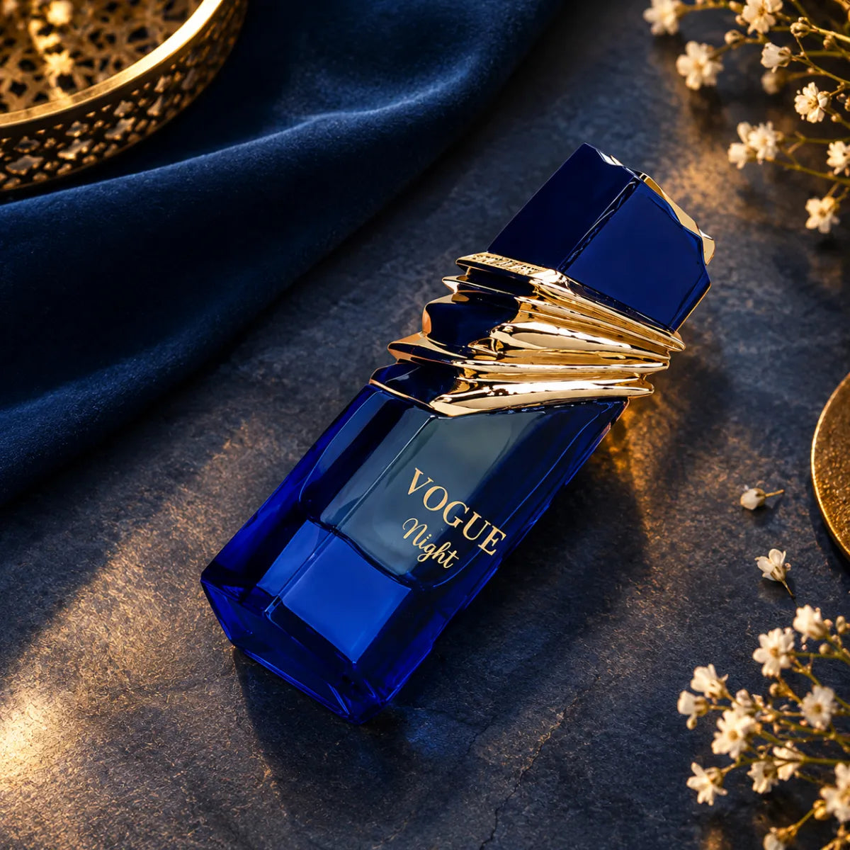Maison Alhambra Vogue Night Eau De Parfum 100ml for best price, elegant scent with lasting fragrance - Perfumesouq Qatar