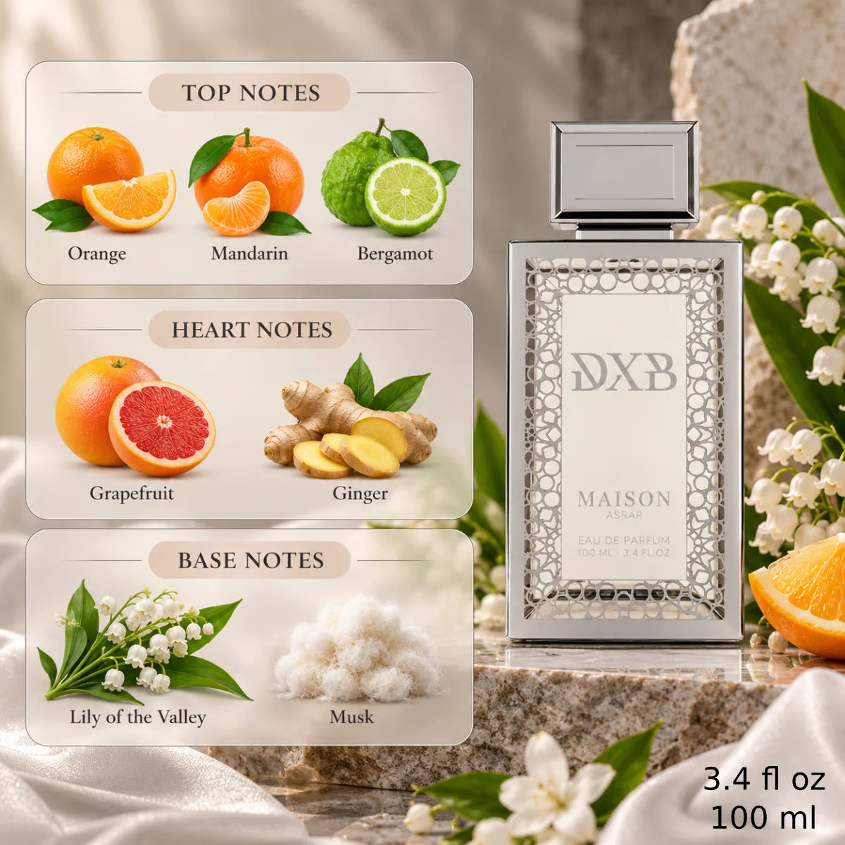 Authentic Maison Asrar Dxb Eau De Parfum 100ml for best price with fast delivery - Perfumesouq Qatar