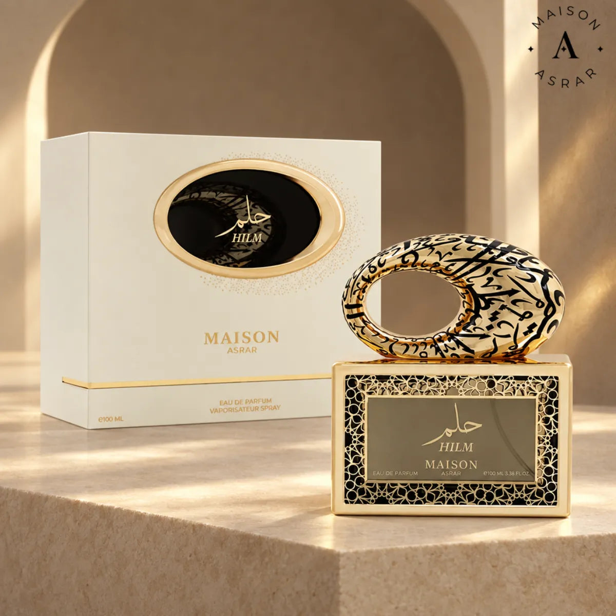 Buy Maison Asrar Hilm Eau De Parfum 100ml from Perfumesouq, Doha, Qatar.