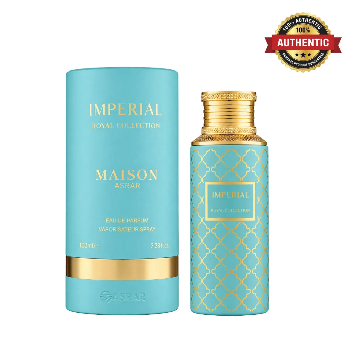 Maison Asrar Imperial Eau De Parfum 100ml online at best price, premium woody spicy fragrance - Perfumesouq Qatar