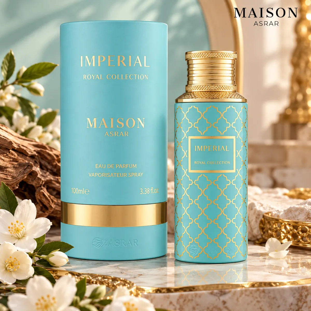 Buy Maison Asrar Imperial Eau De Parfum 100ml from Perfumesouq, Doha, Qatar.