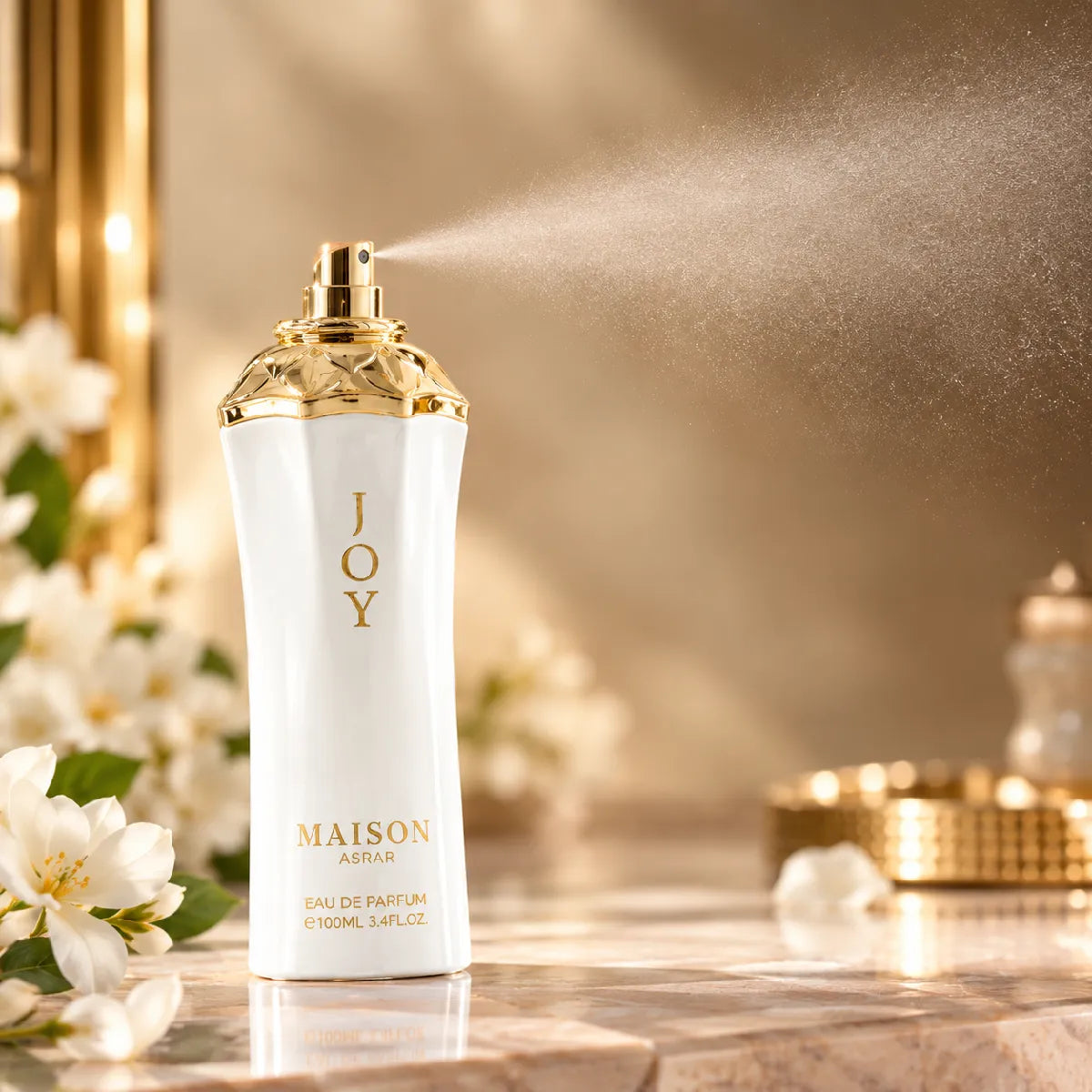 Original Maison Asrar Joy Eau De Parfum 100ml authentic luxury fragrance at best price in Qatar - Perfumesouq Qatar