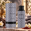 Buy Maison Asrar Majesty Eau De Parfum 100ml from Perfumesouq, Doha, Qatar.