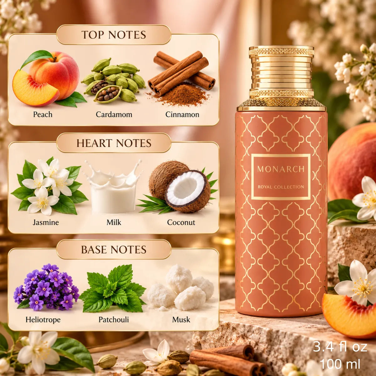 Authentic Maison Asrar Monarch Eau De Parfum 100ml for best price with fast delivery - Perfumesouq Qatar