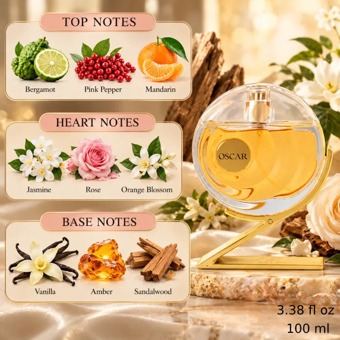 Authentic Maison Asrar Oscar Eau De Parfum 100ml for best price with fast delivery - Perfumesouq Qatar