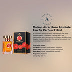Maison Asrar Rose Absolute EDP 110ml luxury fragrance at best price in Qatar, authentic and genuine product - Perfumesouq Qatar