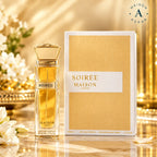 Buy Maison Asrar Soiree Eau De Parfum 110ml from Perfumesouq, Doha, Qatar.