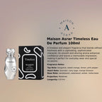 Maison Asrar Timeless EDP 100ml luxury fragrance at best price in Qatar, authentic and genuine product - Perfumesouq Qatar