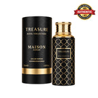 Maison Asrar Treasure Eau De Parfum 100ml online at best price, premium aquatic woody fragrance - Perfumesouq Qatar