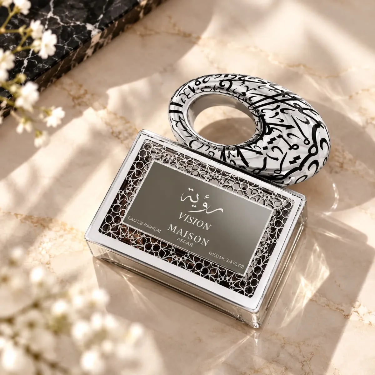 Maison Asrar Vision Eau De Parfum 100ml for best price in Qatar, elegant fragrance with lasting scent - Perfumesouq Qatar