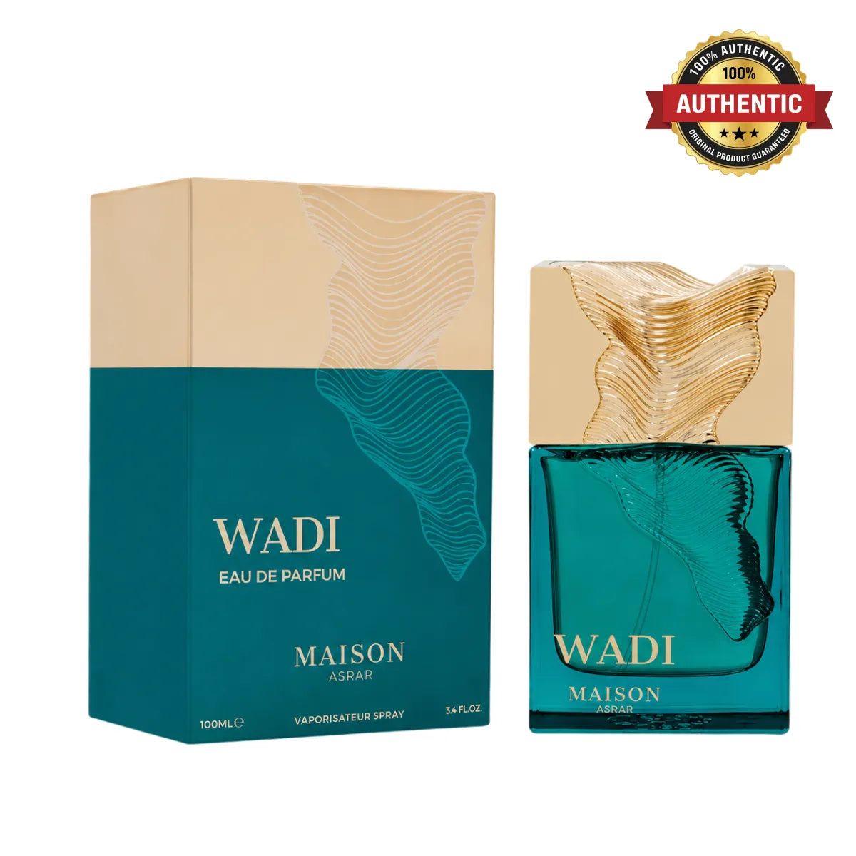 Maison Asrar Wadi Eau De Parfum 100ml online in Qatar at best price, premium woody aromatic scent - Perfume Souq Qatar