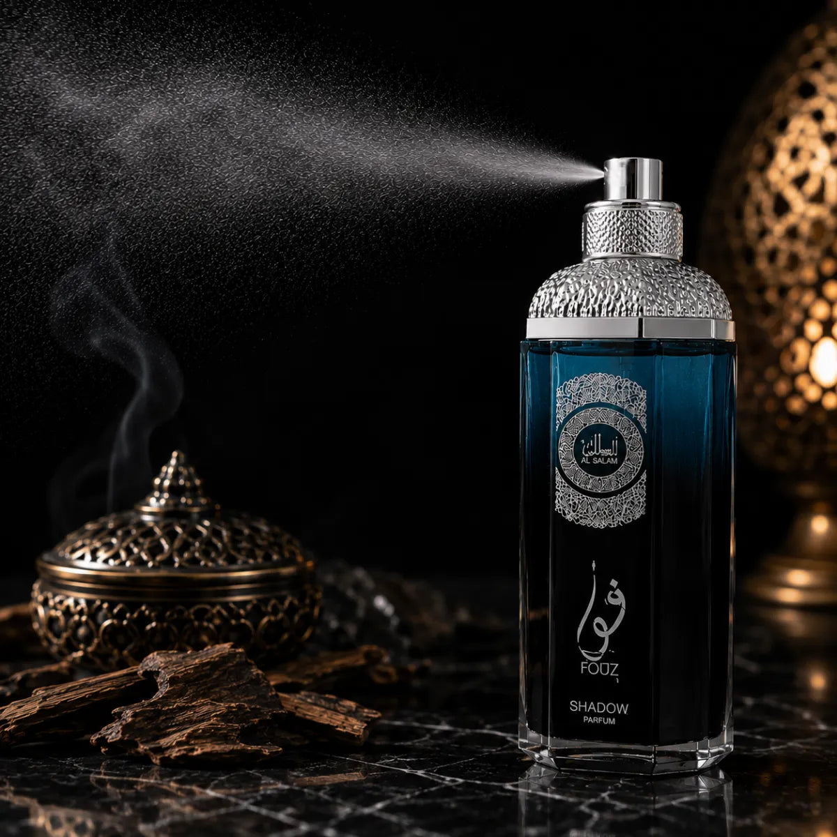 Original Oud Al Salam Fouz Shadow Eau De Parfum 100ml authentic luxury fragrance at best price Perfumesouq Qatar