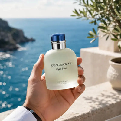 Dolce & Gabbana Light Blue Eau de Toilette 125ML with elegant luxury perfume Video from Perfumesouq qatar