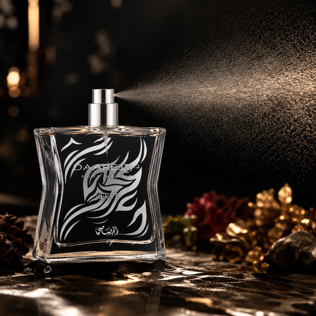 Original Rasasi Daarej Verve Pour Homme Eau De Parfum 100ml authentic luxury fragrance at best price in Qatar - Perfumesouq Qatar