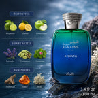 Authentic Rasasi Hawas Atlantis for Him Eau De Parfum 100ml for best price with fast delivery - Perfumesouq Qatar