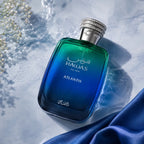 Rasasi Hawas Atlantis for Him Eau De Parfum 100ml for best price, aromatic scent with a musky woody finish - Perfumesouq Qatar
