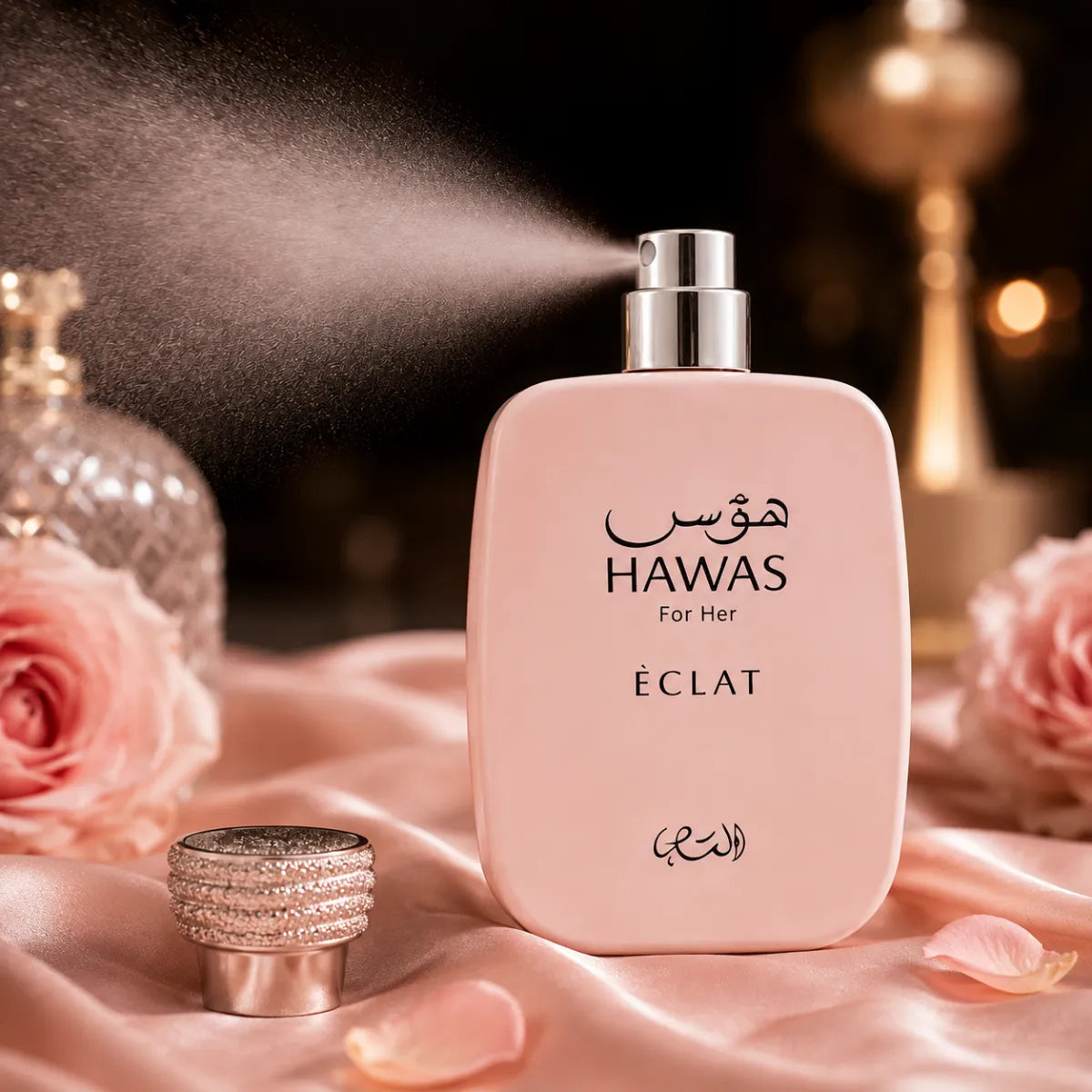 Original Rasasi Hawas Eclat for Her Eau De Parfum 100ml authentic fragrance at best price  - Perfumesouq Qatar