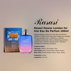 Rasasi Hawas London for Him EDP 100ml fresh masculine fragrance at best price, authentic and genuine product - Perfumesouq Qatar