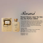 Rasasi Hawas Viper for Him EDP 100ml luxury fragrance at best price, authentic and genuine product - Perfumesouq Qatar