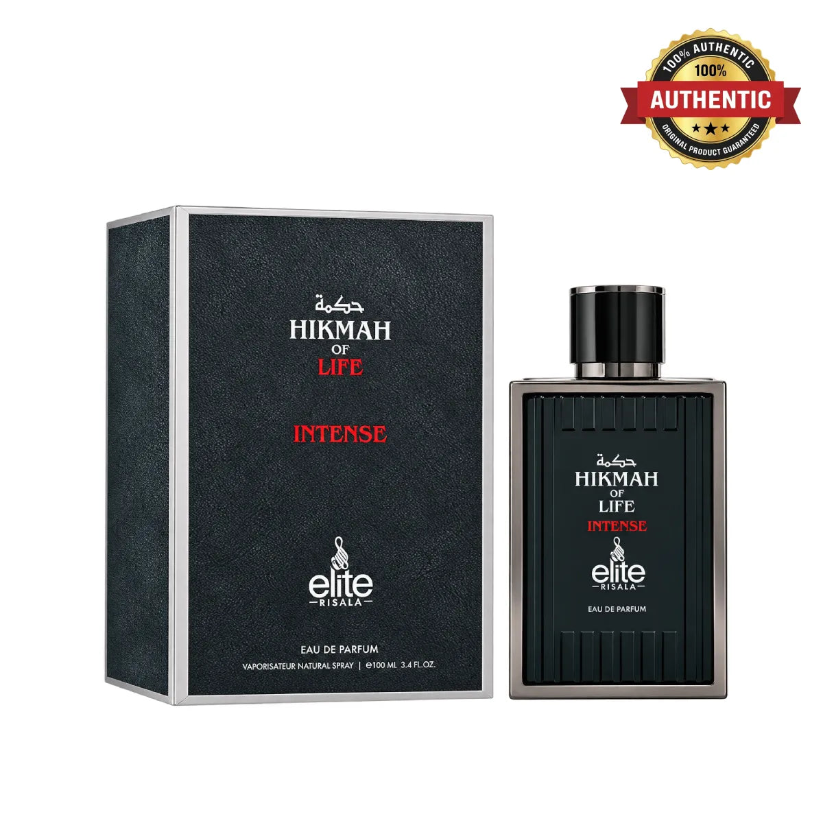 Risala Elite Hikmah Of Life Intense Eau De Parfum 100ml online at best price, refined masculine fragrance - Perfumesouq Qatar