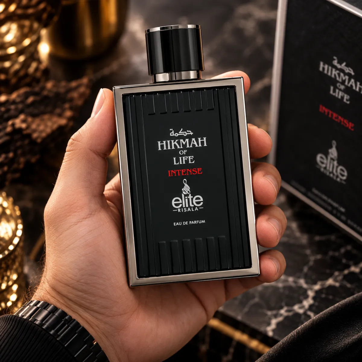 Original Risala Elite Hikmah Of Life Intense Eau De Parfum 100ml authentic luxury fragrance at best price - Perfumesouq Qatar