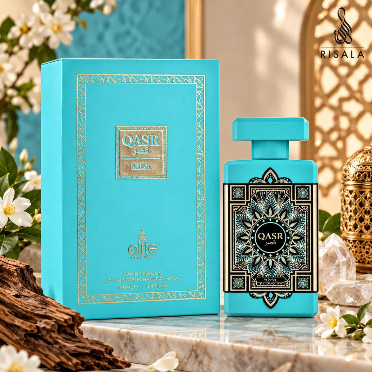 Buy Risala Elite Qasr Royal Eau De Parfum 100ml from Perfumesouq, Doha, Qatar.