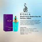 Risala Pure Ombre EDP 100ml luxury fragrance at best price, authentic and genuine product - Perfumesouq Qatar