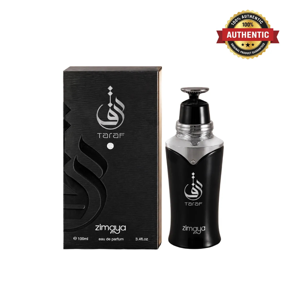 Zimaya Taraf Black Eau De Parfum 100ml online in Qatar at best price, premium fragrance - Perfumesouq Qatar