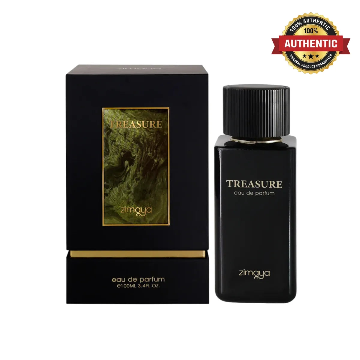 Zimaya Treasure Eau De Parfum 100ml online at best price, bergamot and mandarin fragrance - Perfumesouq Qatar