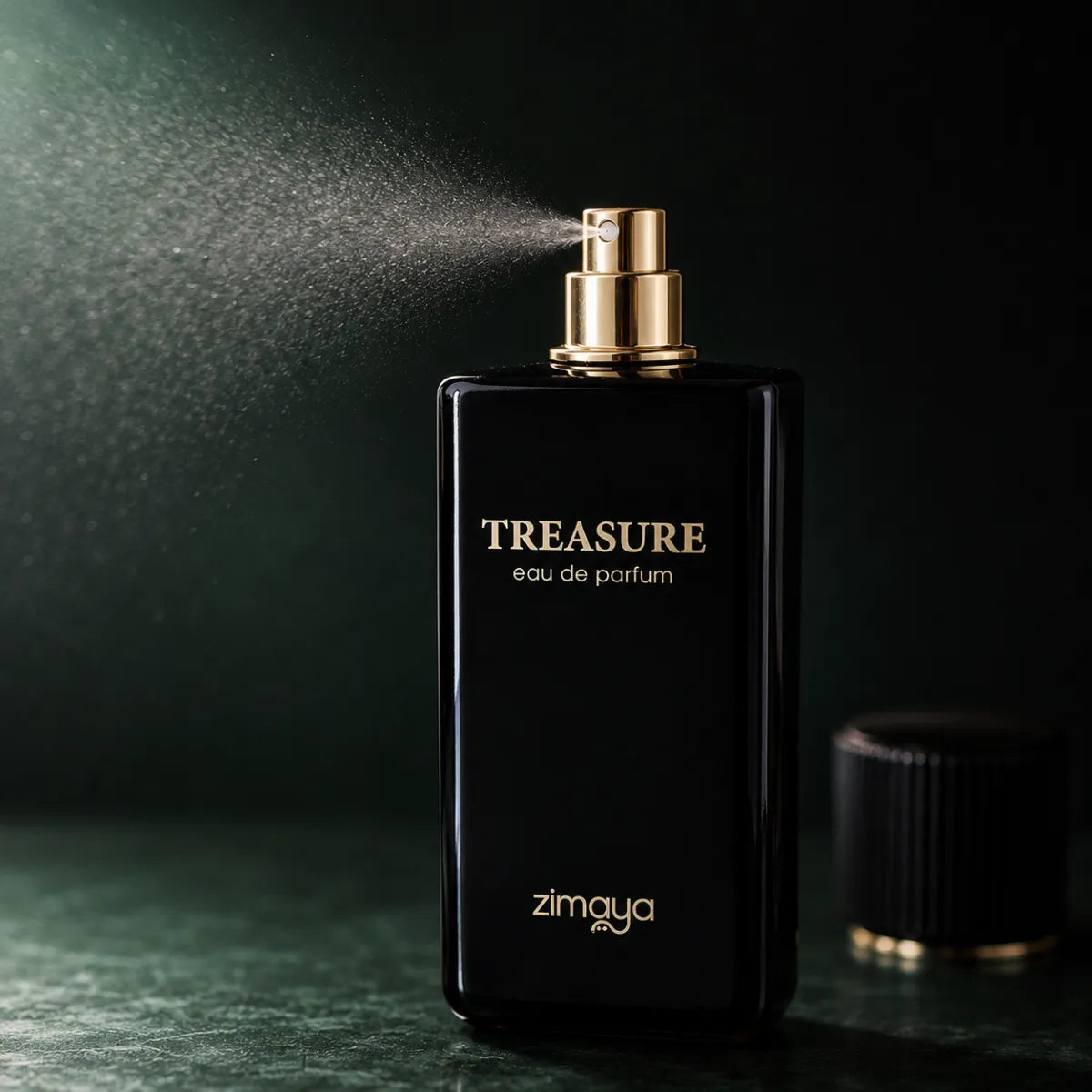 Original Zimaya Treasure Eau De Parfum 100ml authentic woody fragrance at best price  Perfumesouq Qatar